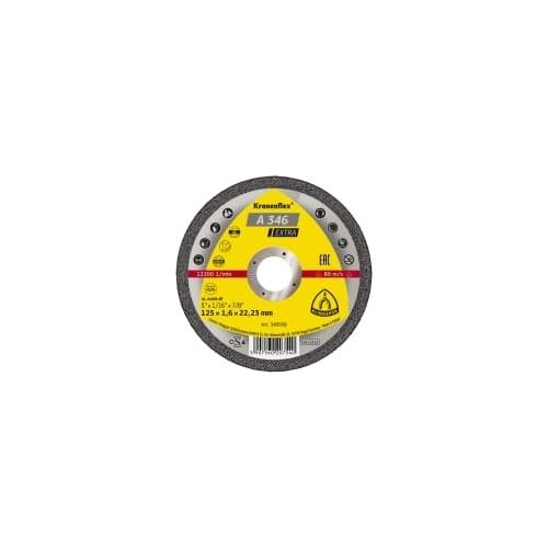 Disc debitat Kronenflex® 125x1,6x22,23 Metal/Inox A346 Extra Klingspor