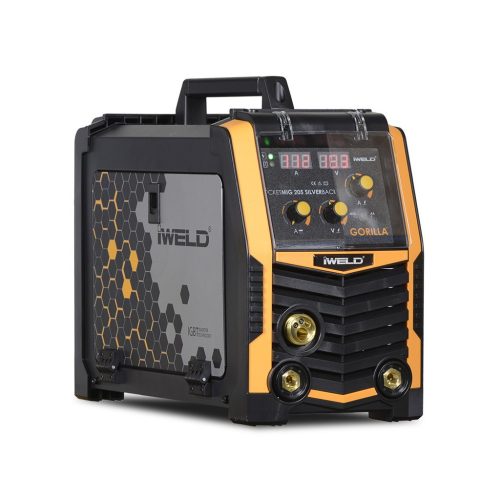 Aparat sudura Multiproces GORILLA POCKETMIG 205 ALUFLUX (MIG MMA NO GAS) -  iWeld