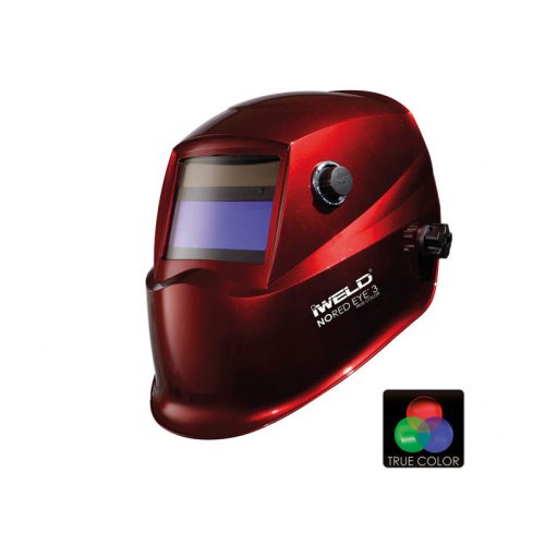 Masca sudura automata doi senzori true color Nored Eye 3 rosie - iWeld
