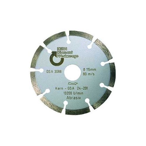 Disc diamantat sinterizat pentru calcar, BCA, caramizi, materiale similare Øt Ø 125 mm GSA Premium Quality